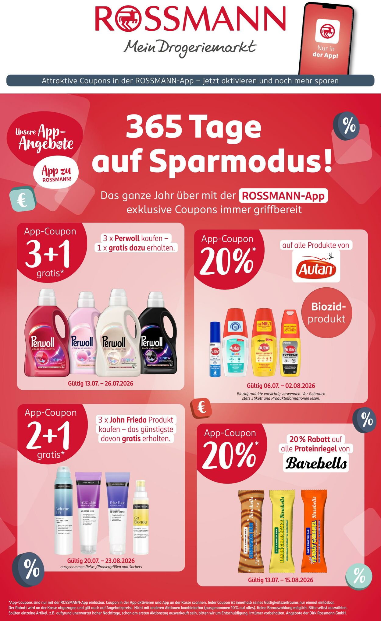 Prospekt Rossmann - Jetzt den ROSSMANN Angebote Blätterkatalog entdecken | rossmann.de 20 Jul, 2026 - 25 Jul, 2026
