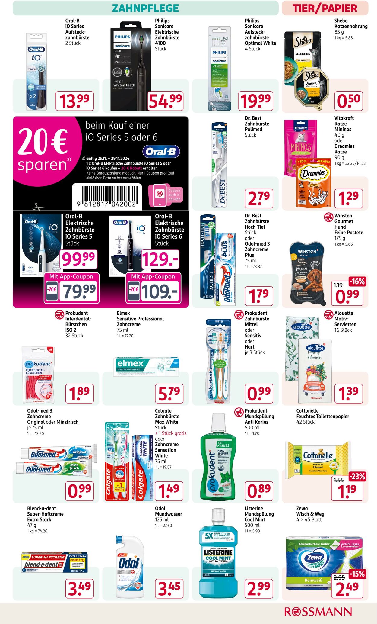 Prospekt Rossmann 25.11.2024 - 29.11.2024