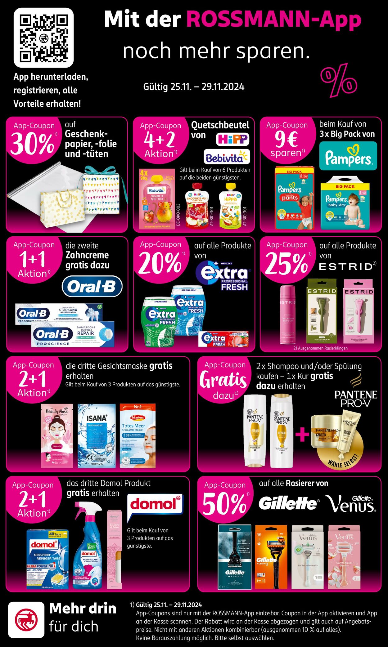 Prospekt Rossmann 25.11.2024 - 29.11.2024