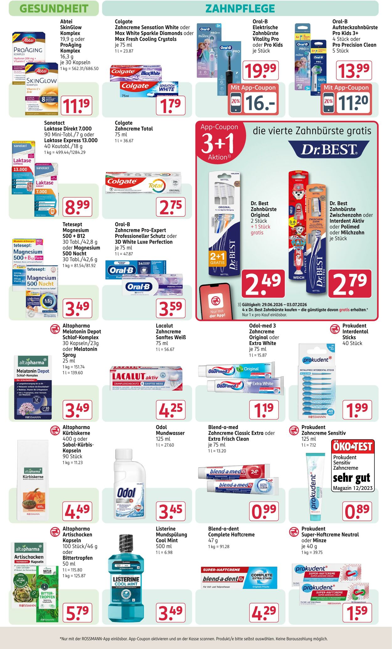 Prospekt Rossmann 29.06.2026 - 04.07.2026