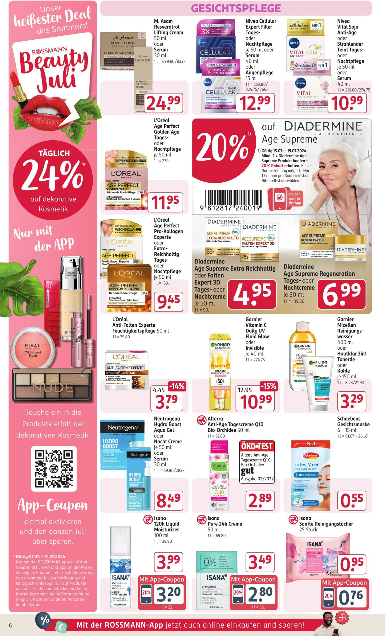 Prospekt Rossmann 15.07.2024 - 19.07.2024