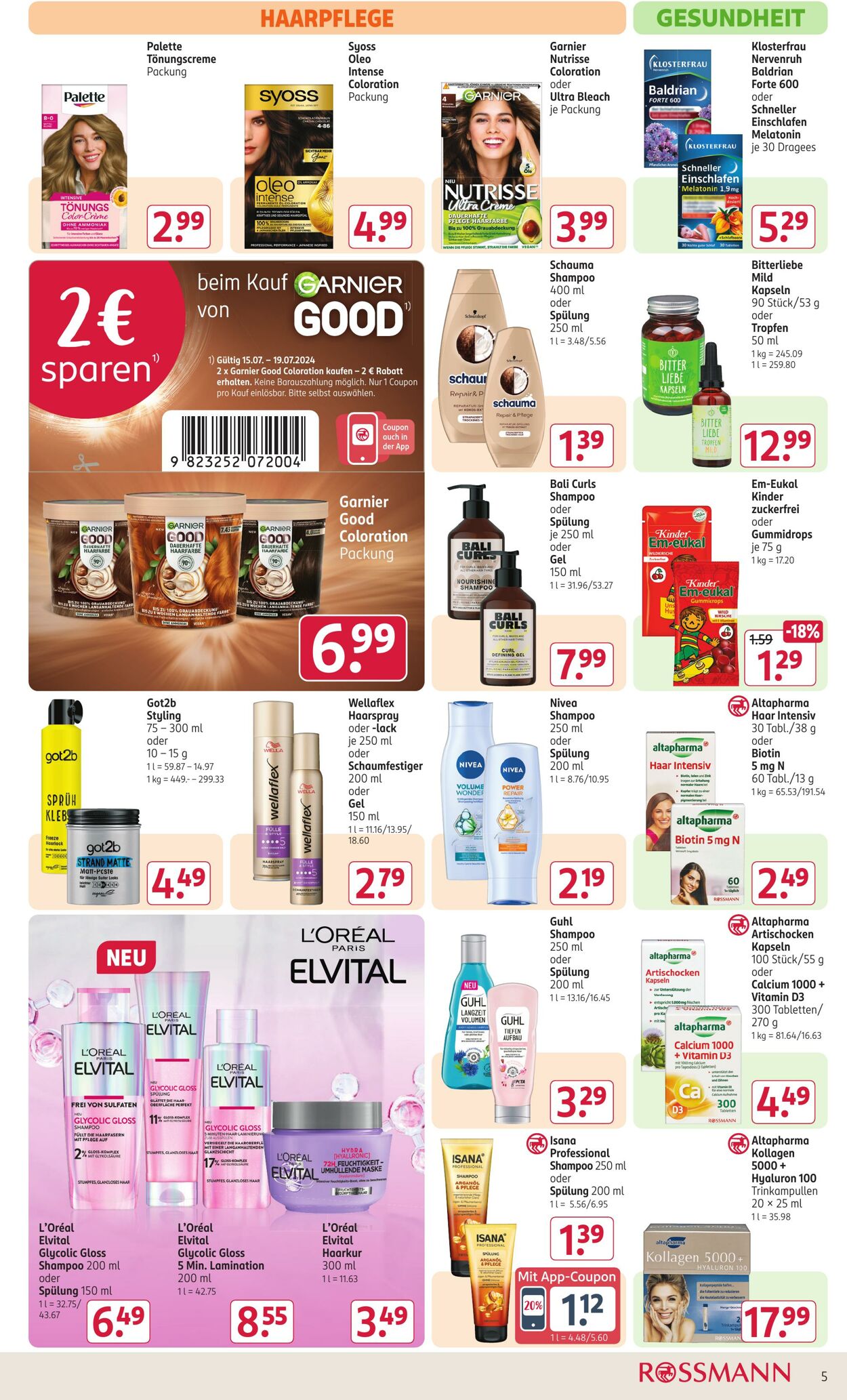 Prospekt Rossmann 15.07.2024 - 19.07.2024