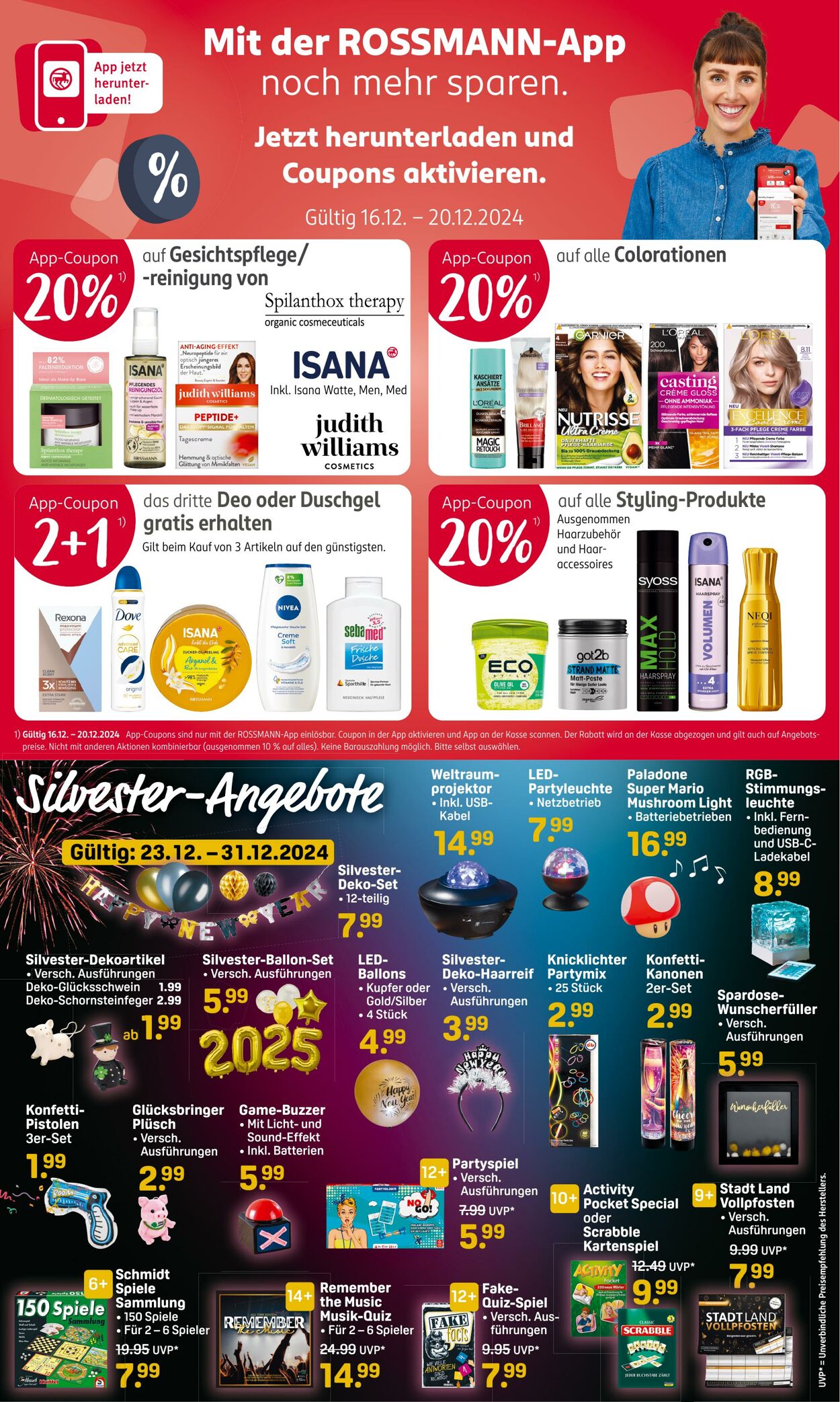 Prospekt Rossmann 16.12.2024 - 20.12.2024