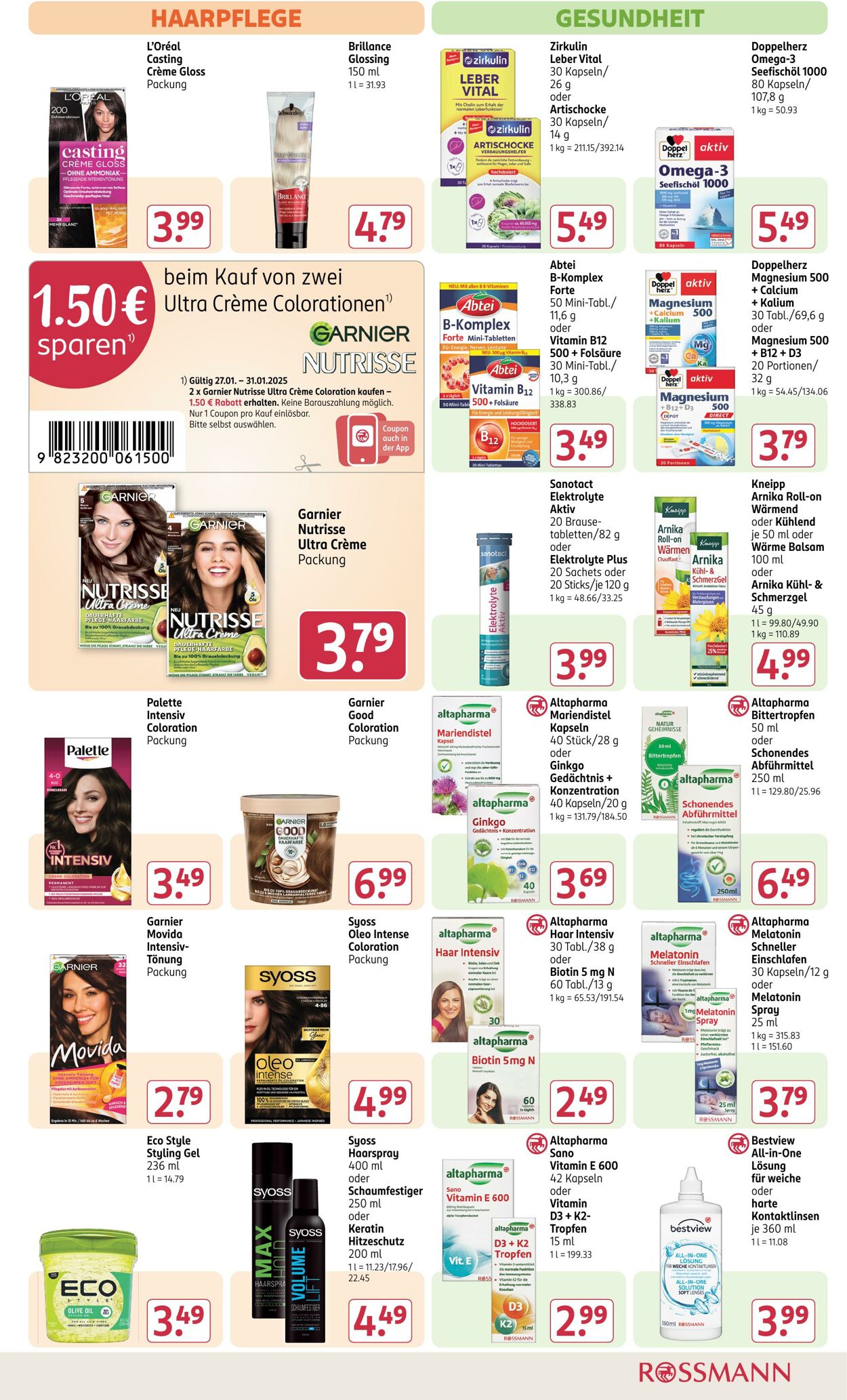 Prospekt Rossmann 26.01.2025 - 09.02.2025