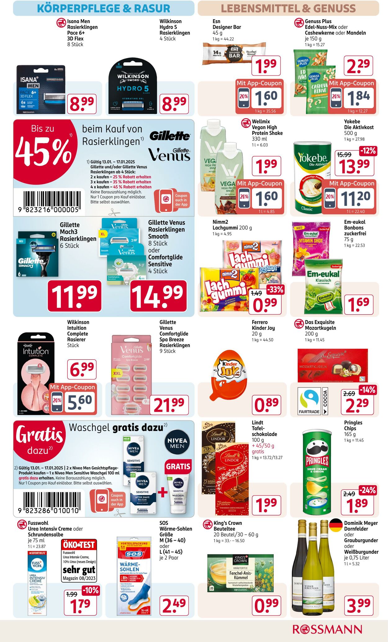 Prospekt Rossmann 13.01.2025 - 18.01.2025