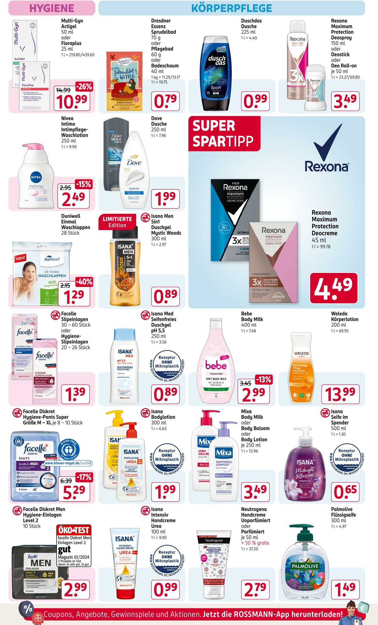 Prospekt Rossmann 13.01.2025 - 18.01.2025