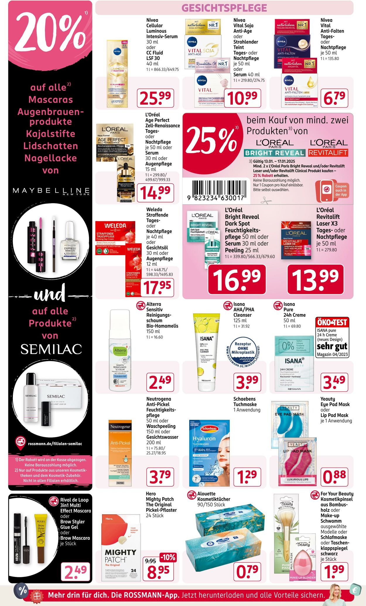 Prospekt Rossmann 13.01.2025 - 18.01.2025