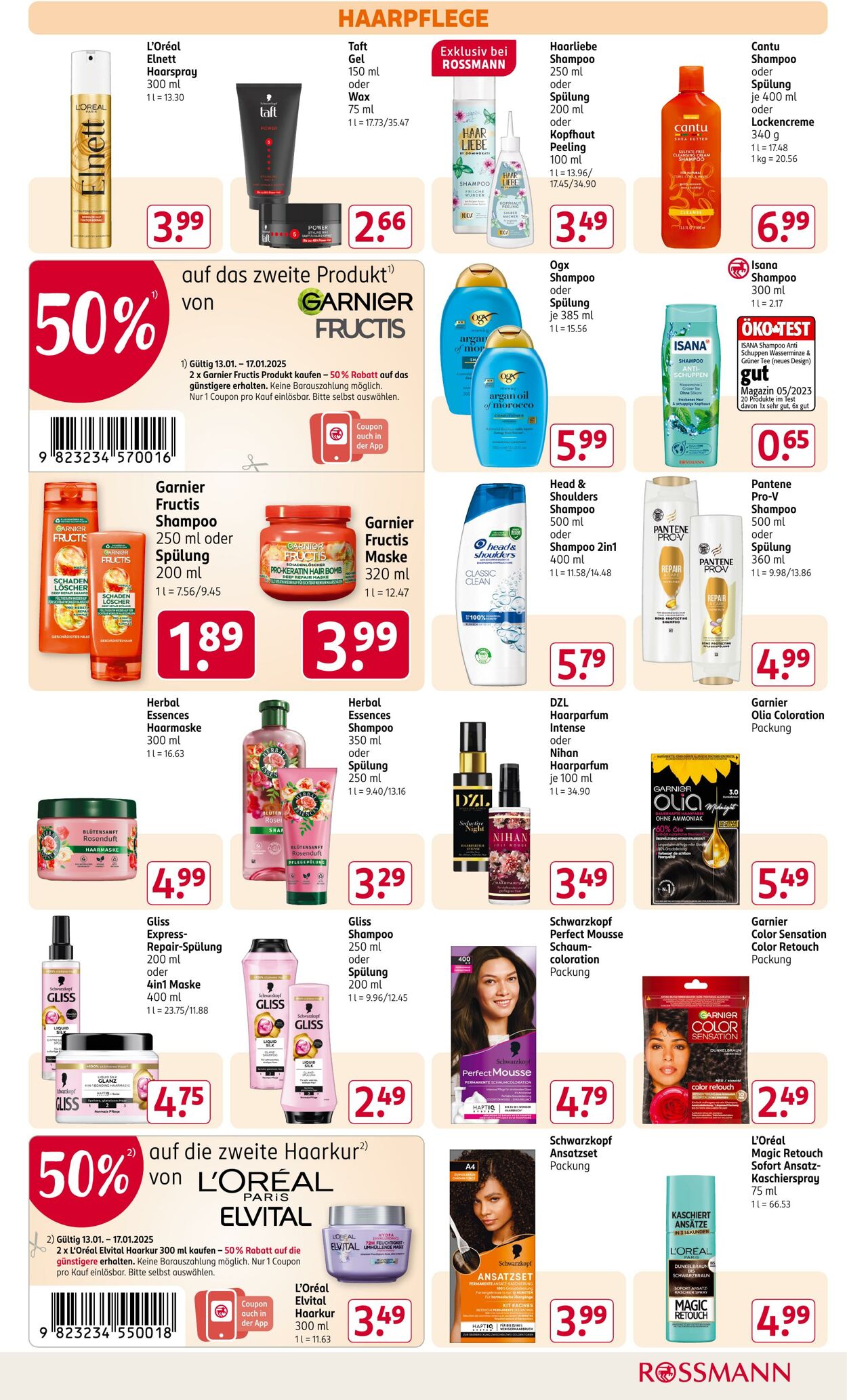 Prospekt Rossmann 13.01.2025 - 18.01.2025