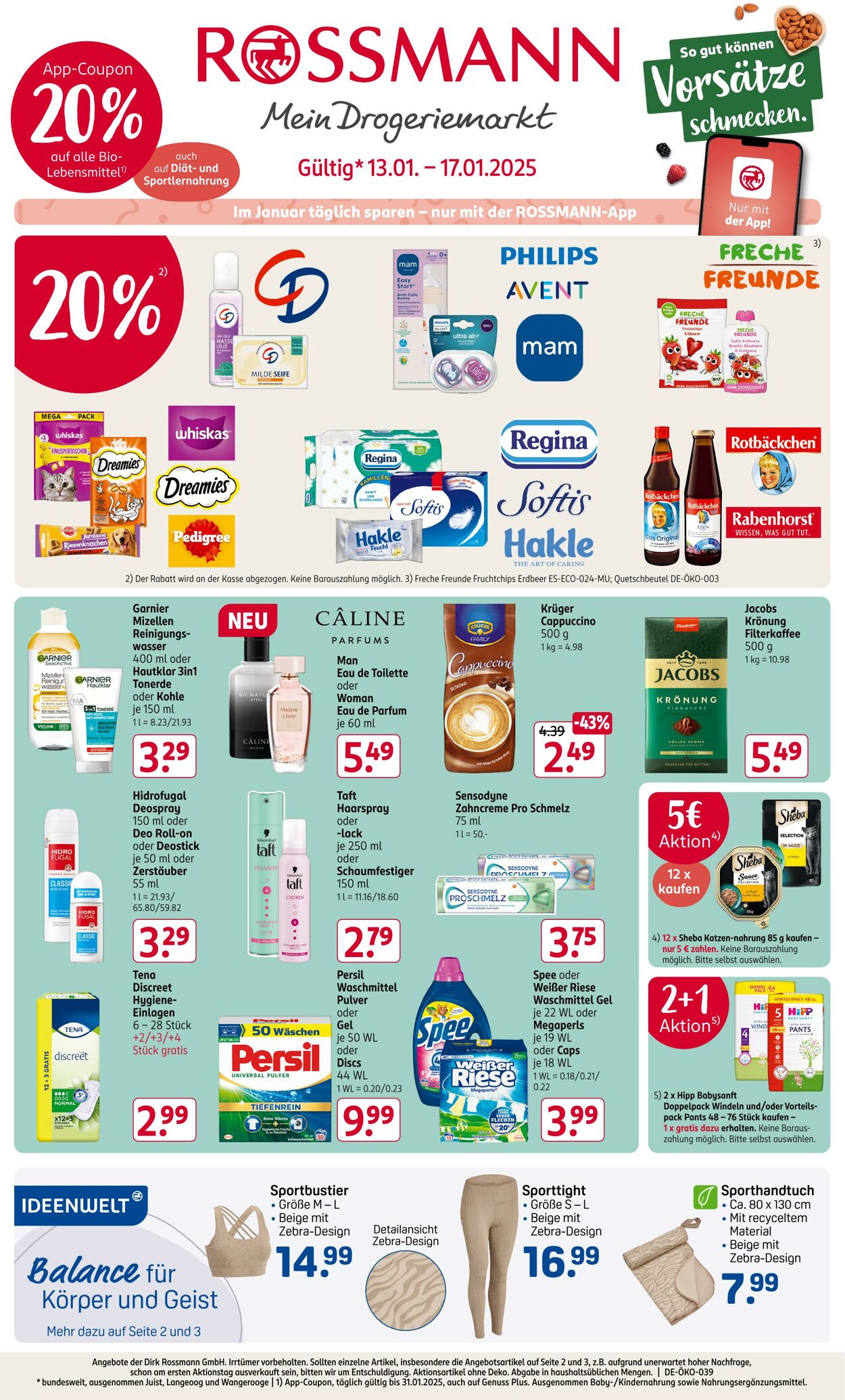 Prospekt Rossmann 13.01.2025 - 18.01.2025