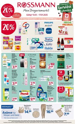 Prospekt Rossmann 13.01.2025 - 18.01.2025