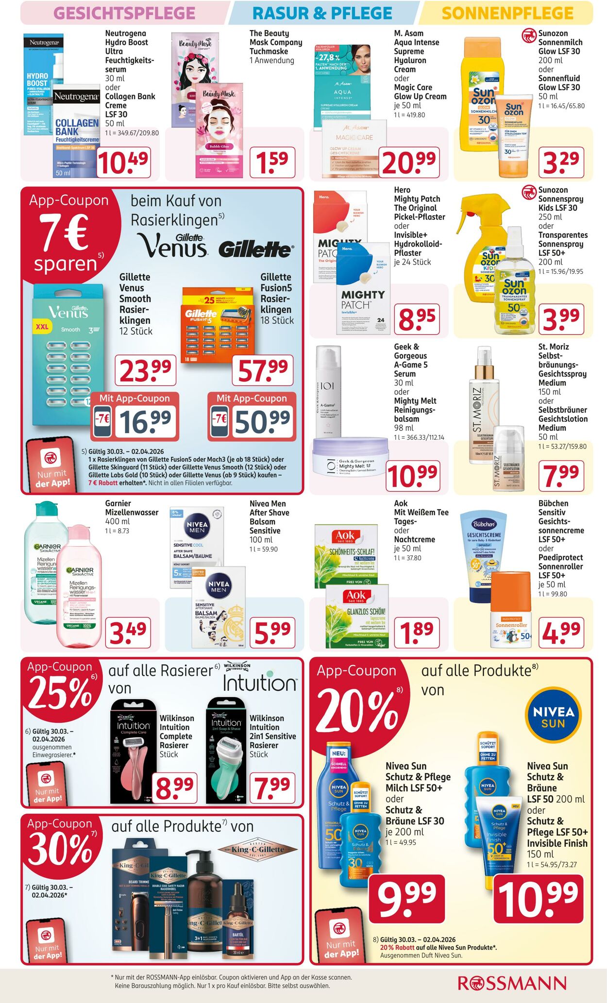 Prospekt Rossmann 30.03.2026 - 04.04.2026
