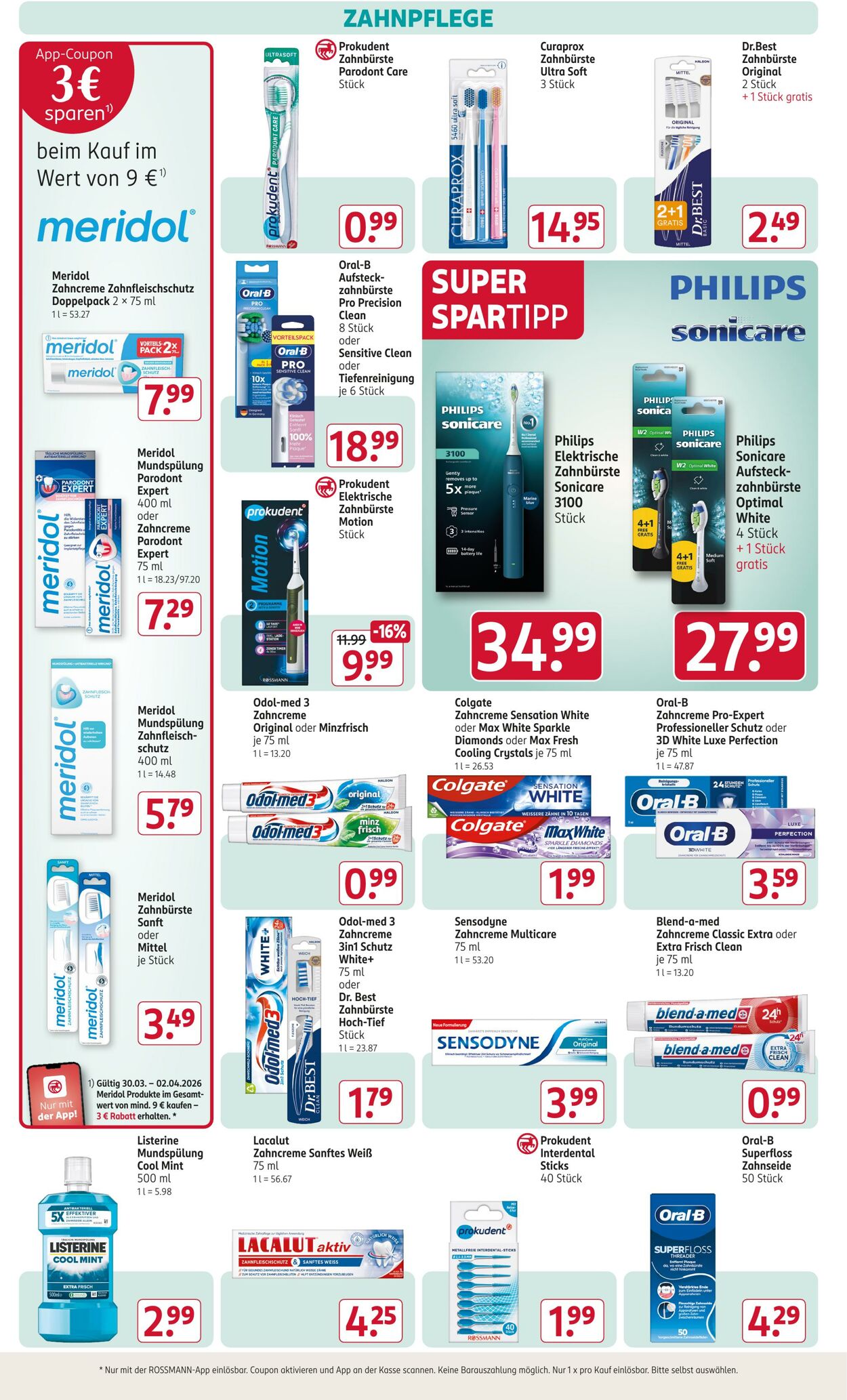 Prospekt Rossmann 30.03.2026 - 04.04.2026