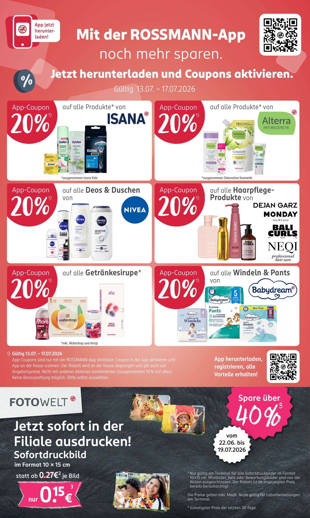 Prospekt Rossmann 13.07.2026 - 18.07.2026