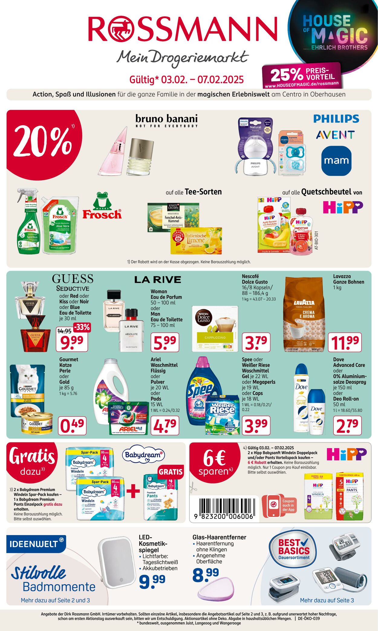 Prospekt Rossmann - Jetzt den ROSSMANN Angebote Blätterkatalog entdecken | rossmann.de 2 Feb, 2025 - 16 Feb, 2025