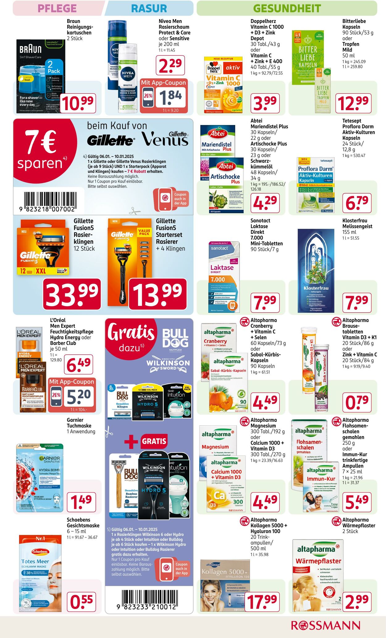 Prospekt Rossmann 06.01.2025 - 10.01.2025