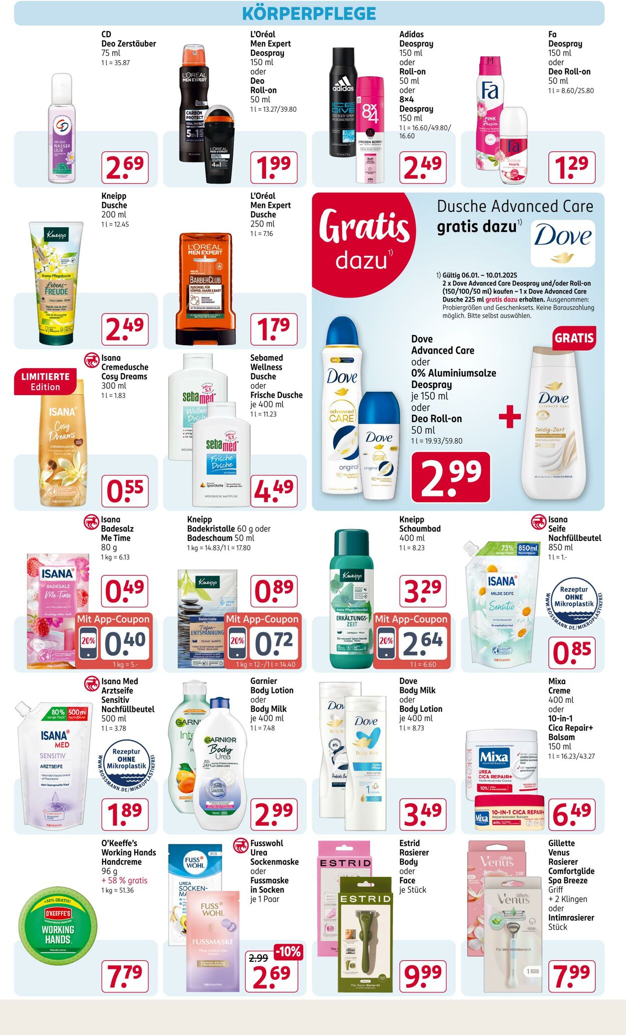 Prospekt Rossmann 06.01.2025 - 10.01.2025