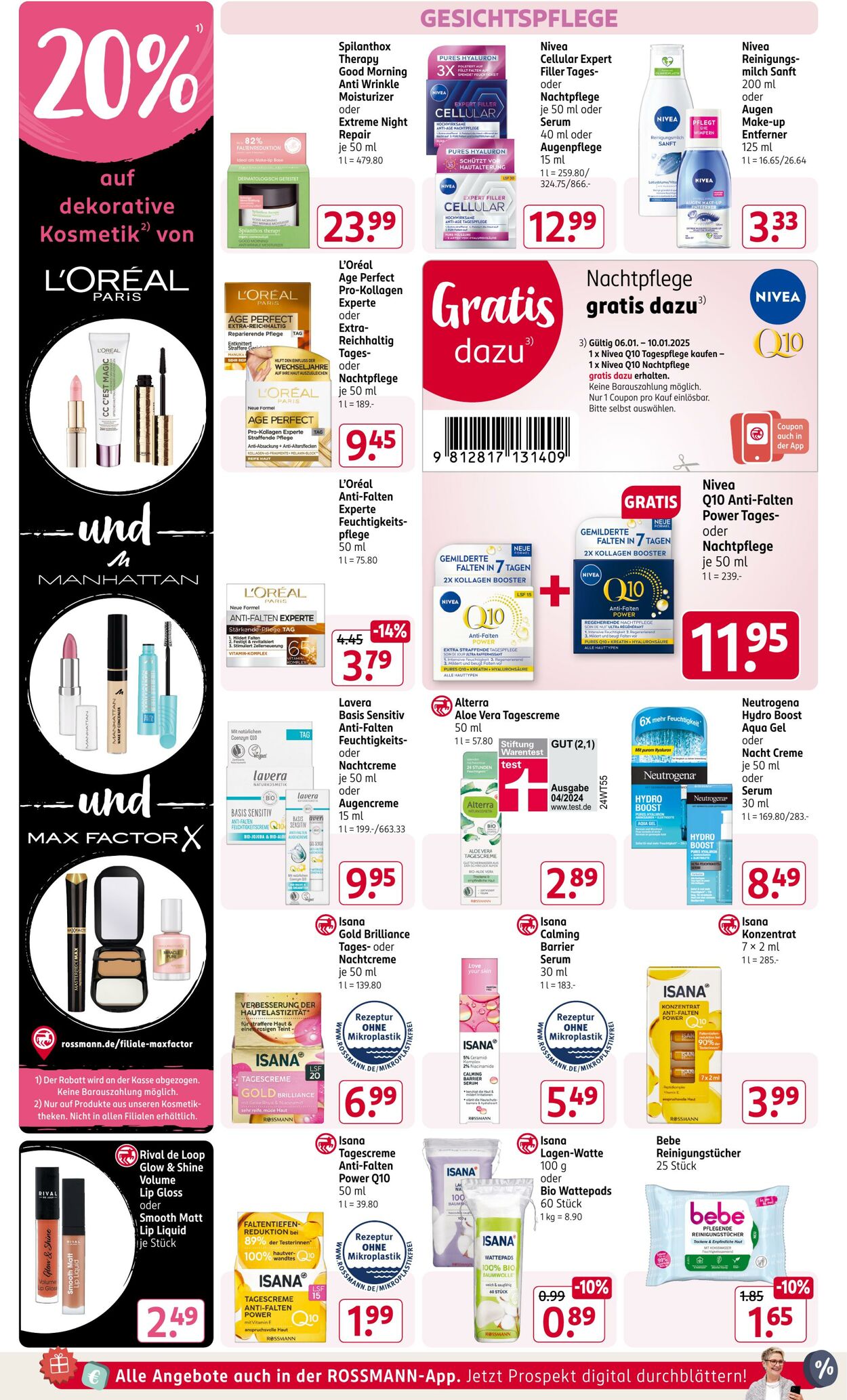 Prospekt Rossmann 06.01.2025 - 10.01.2025