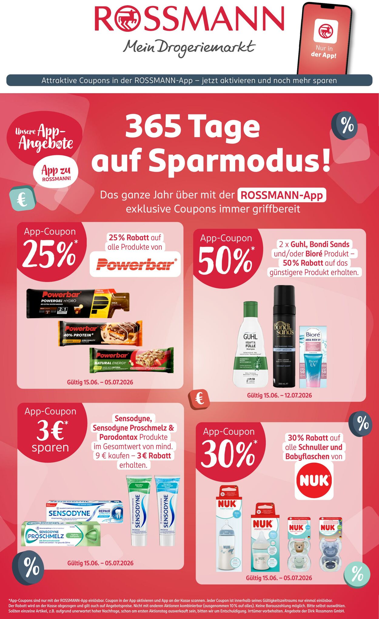 Prospekt Rossmann 15.06.2026 - 20.06.2026