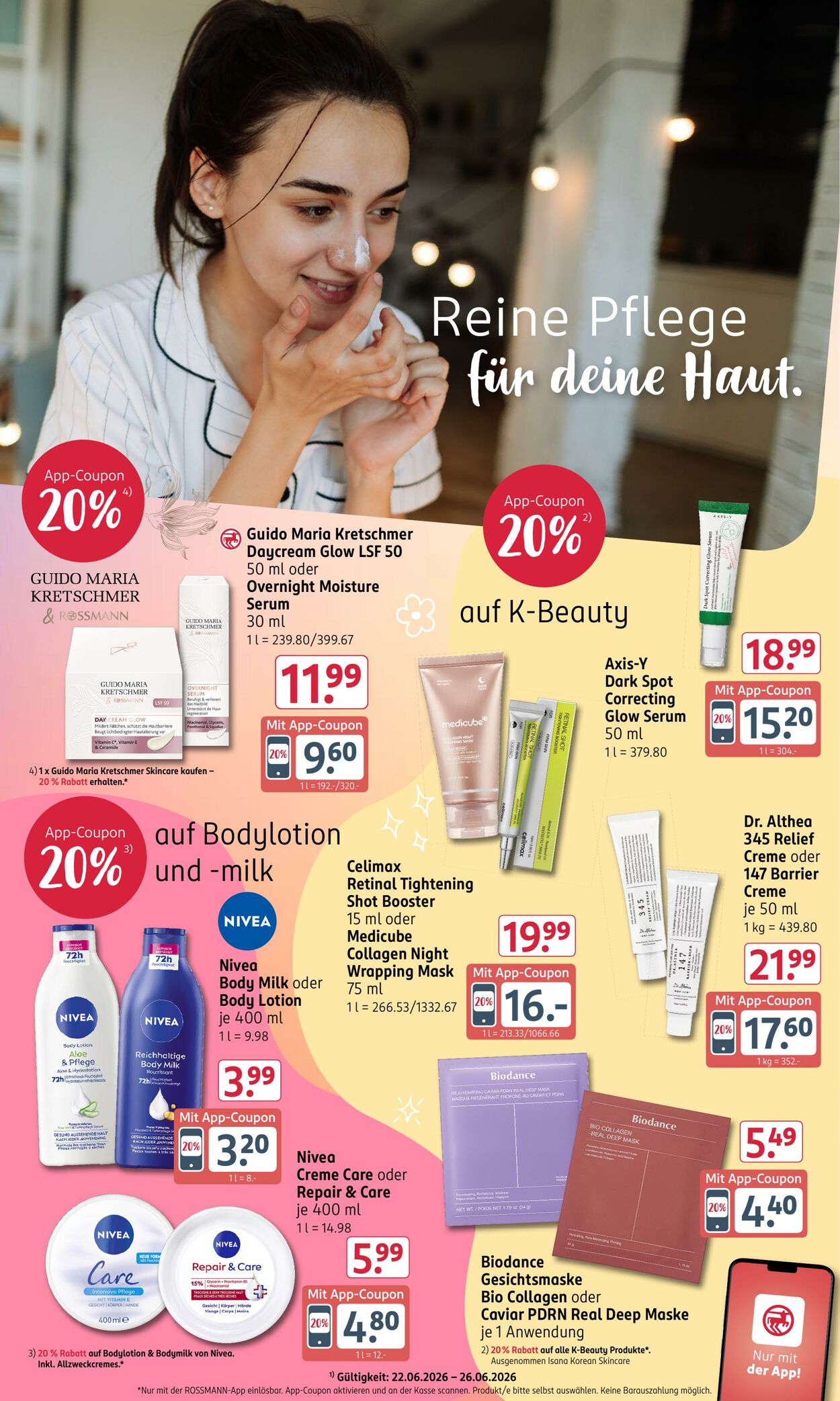 Prospekt Rossmann 22.06.2026 - 27.06.2026