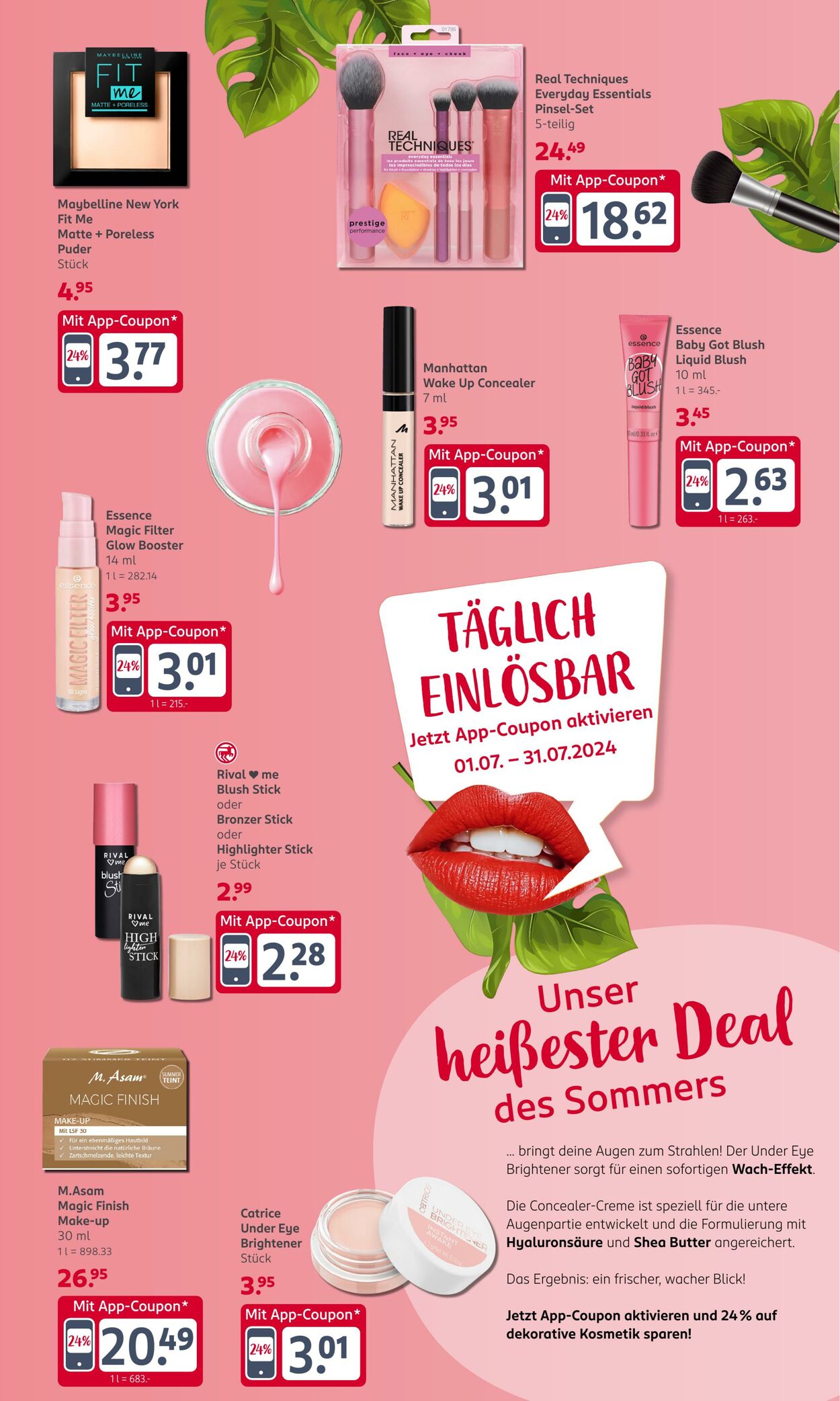 Prospekt Rossmann 16.07.2024 - 31.07.2024