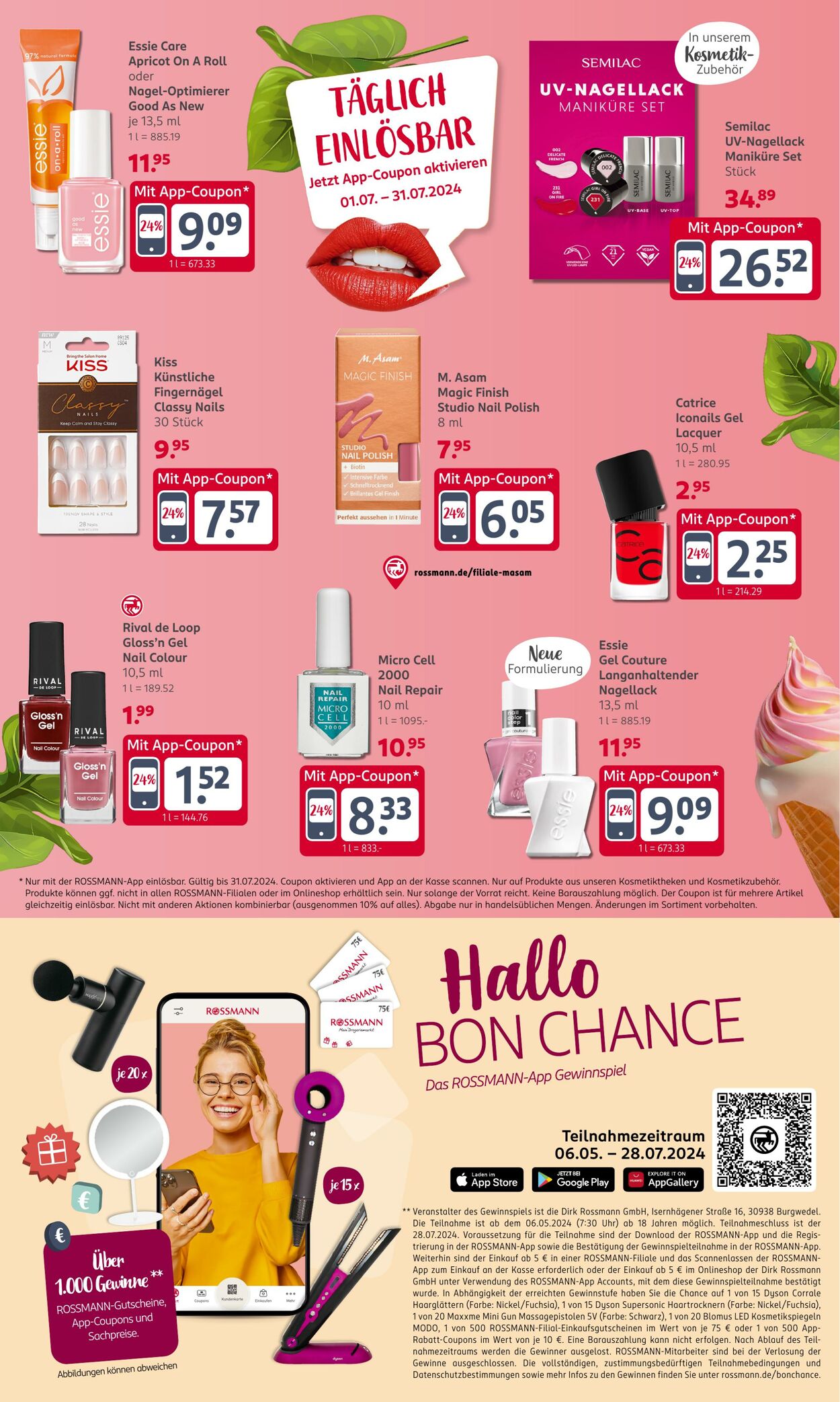 Prospekt Rossmann 16.07.2024 - 31.07.2024