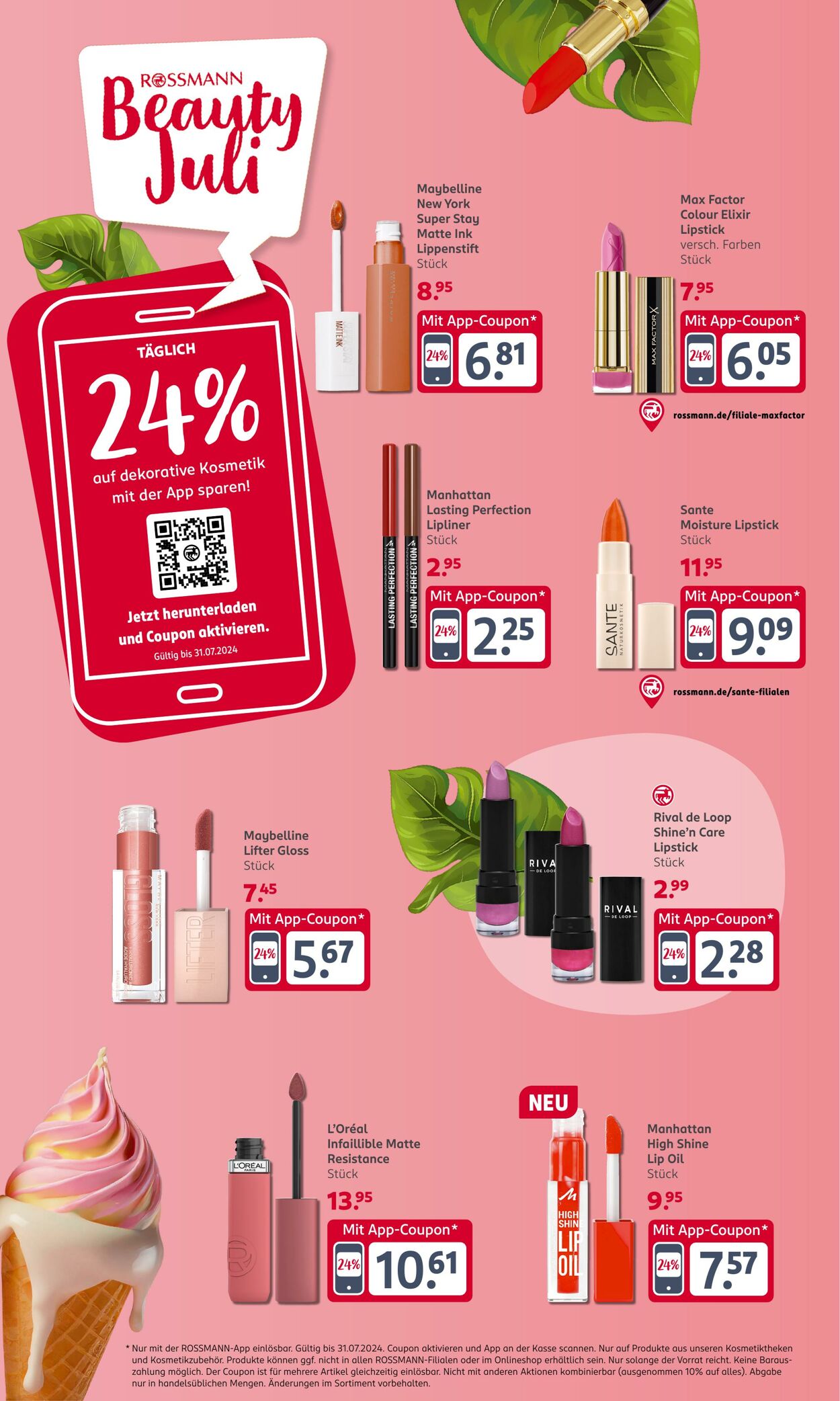 Prospekt Rossmann 16.07.2024 - 31.07.2024