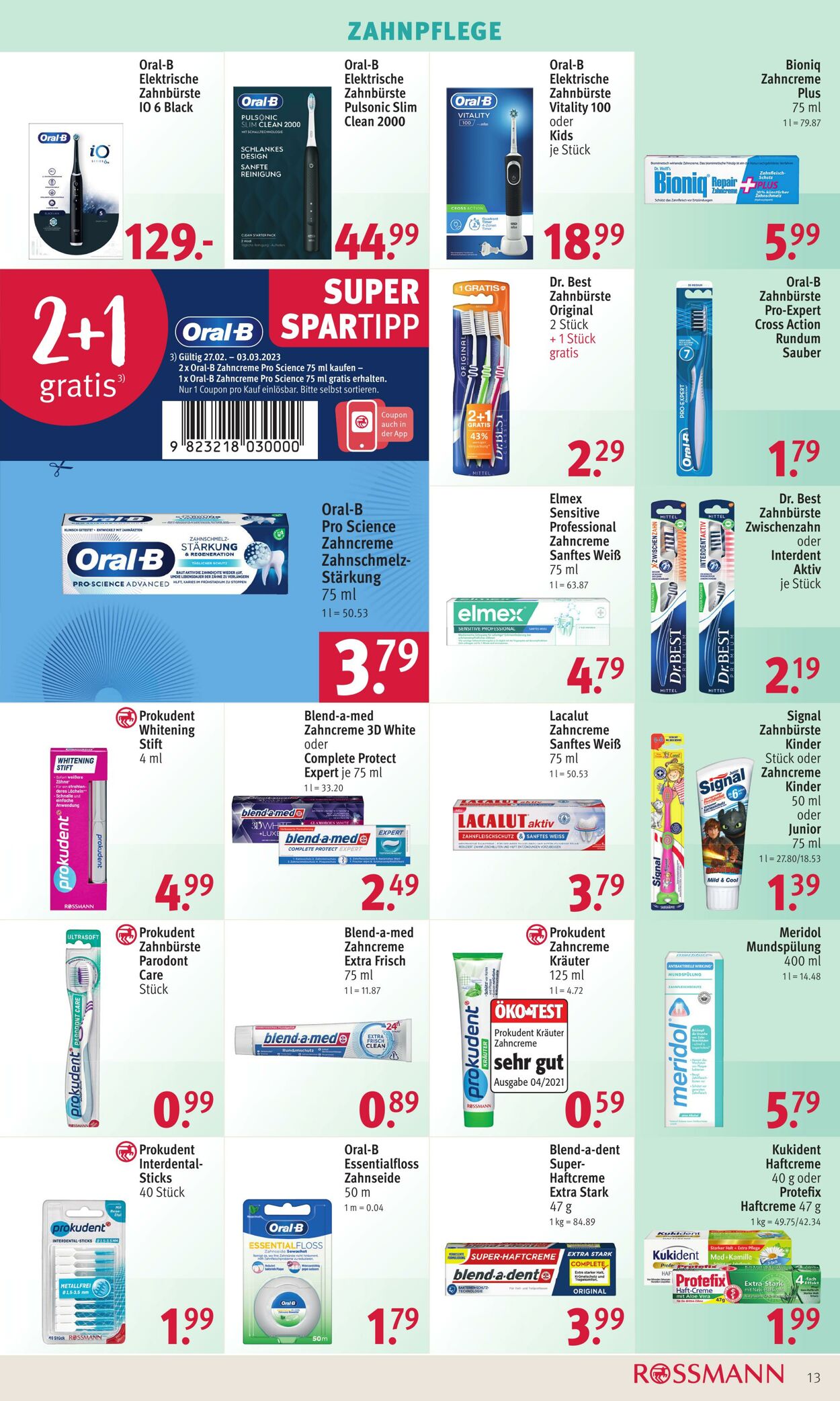 Prospekt Rossmann 27.02.2023 - 03.03.2023