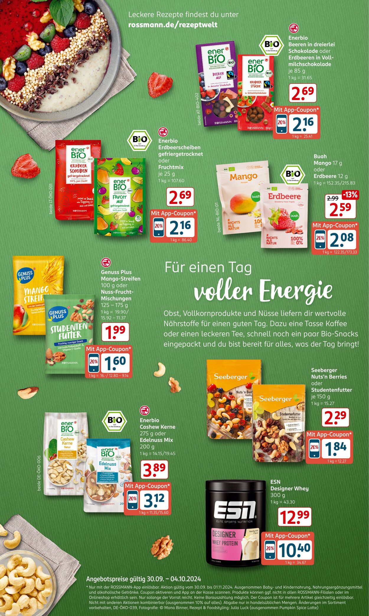 Prospekt Rossmann 30.09.2024 - 04.10.2024