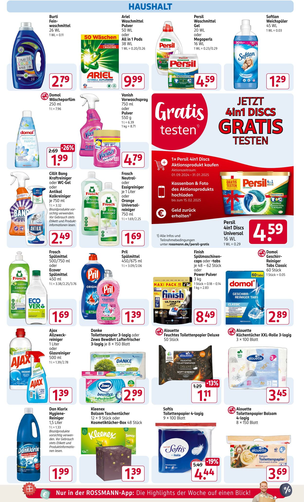 Prospekt Rossmann 11.11.2024 - 15.11.2024