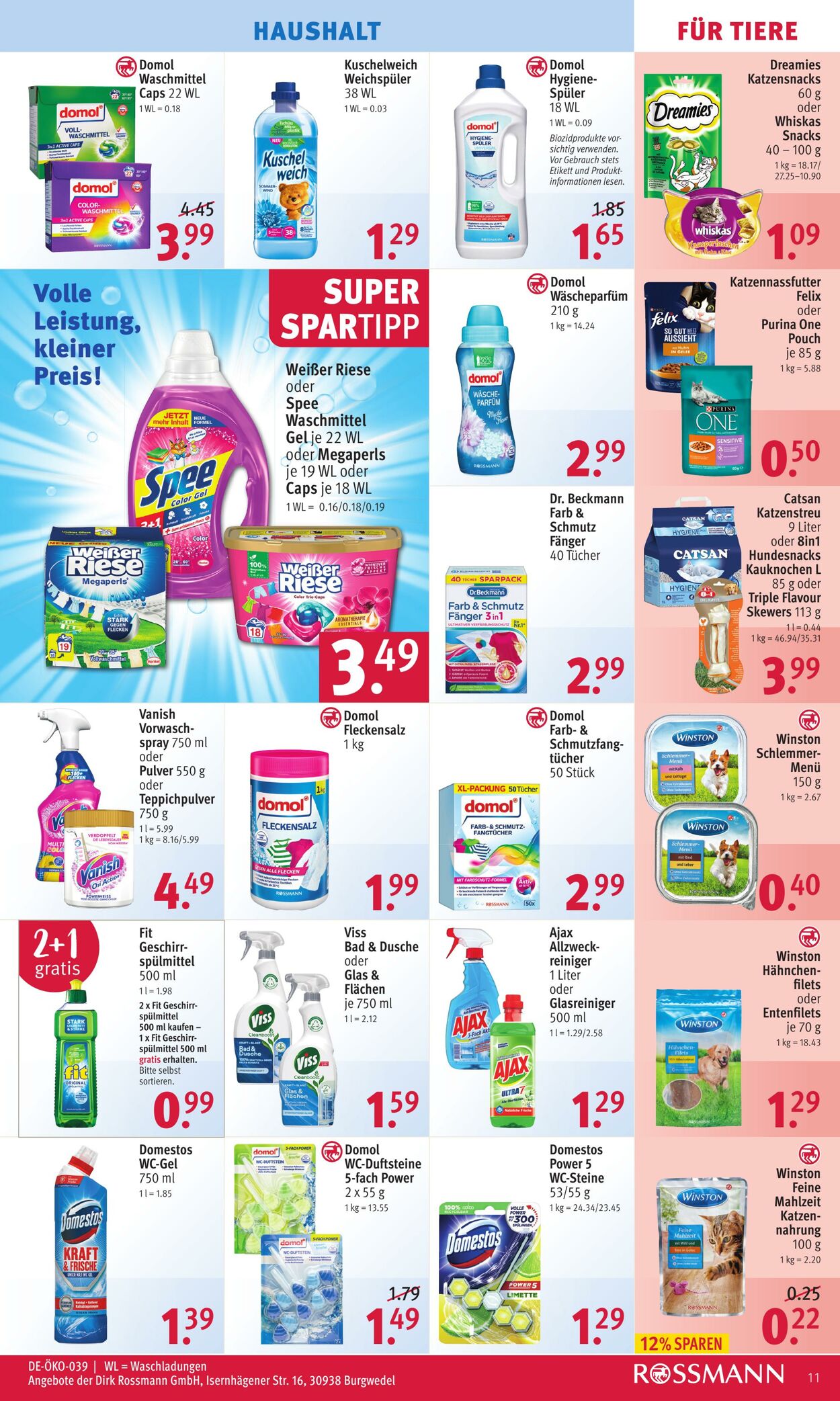 Prospekt Rossmann 04.10.2022 - 07.10.2022