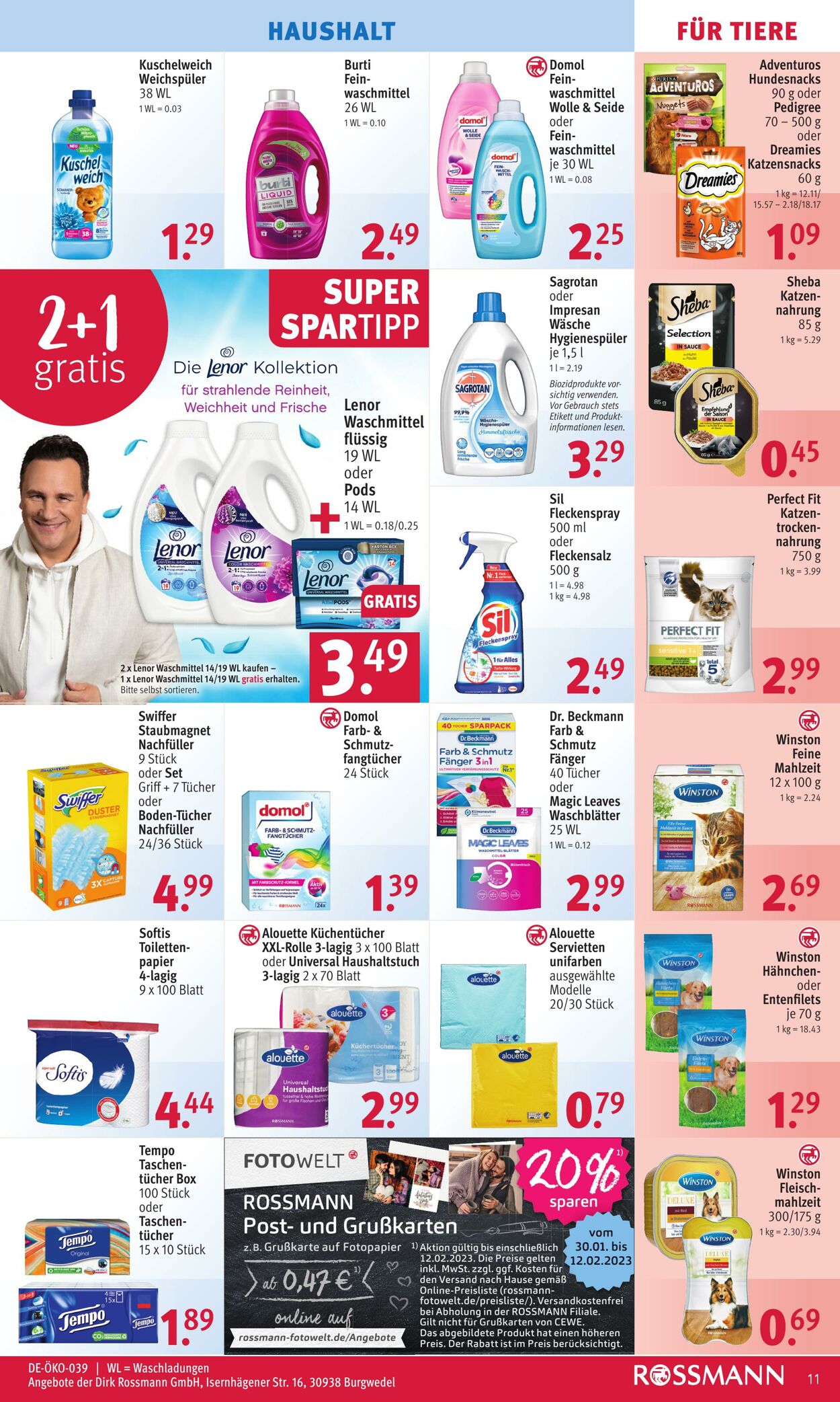 Prospekt Rossmann 30.01.2023 - 03.02.2023