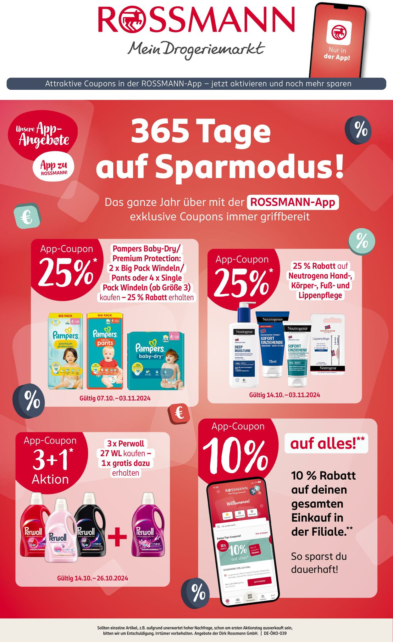 Prospekt Rossmann 14.10.2024 - 26.10.2024