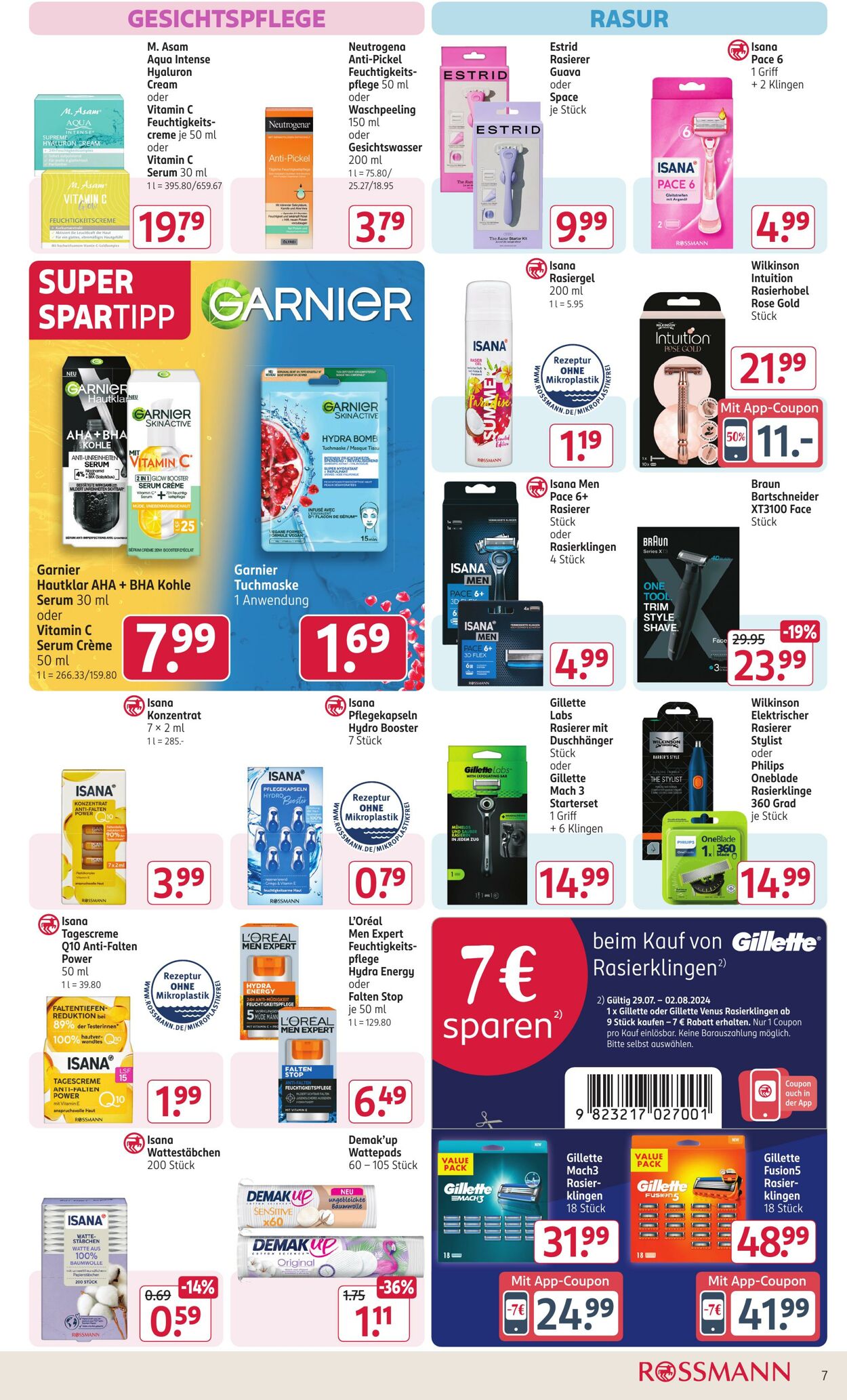 Prospekt Rossmann 29.07.2024 - 02.08.2024