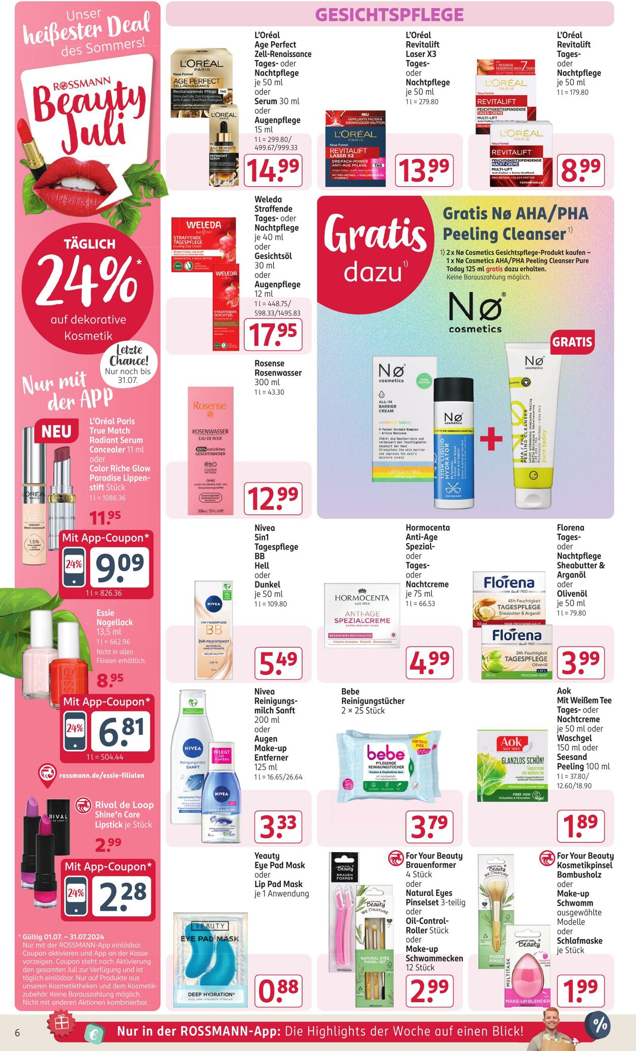 Prospekt Rossmann 29.07.2024 - 02.08.2024