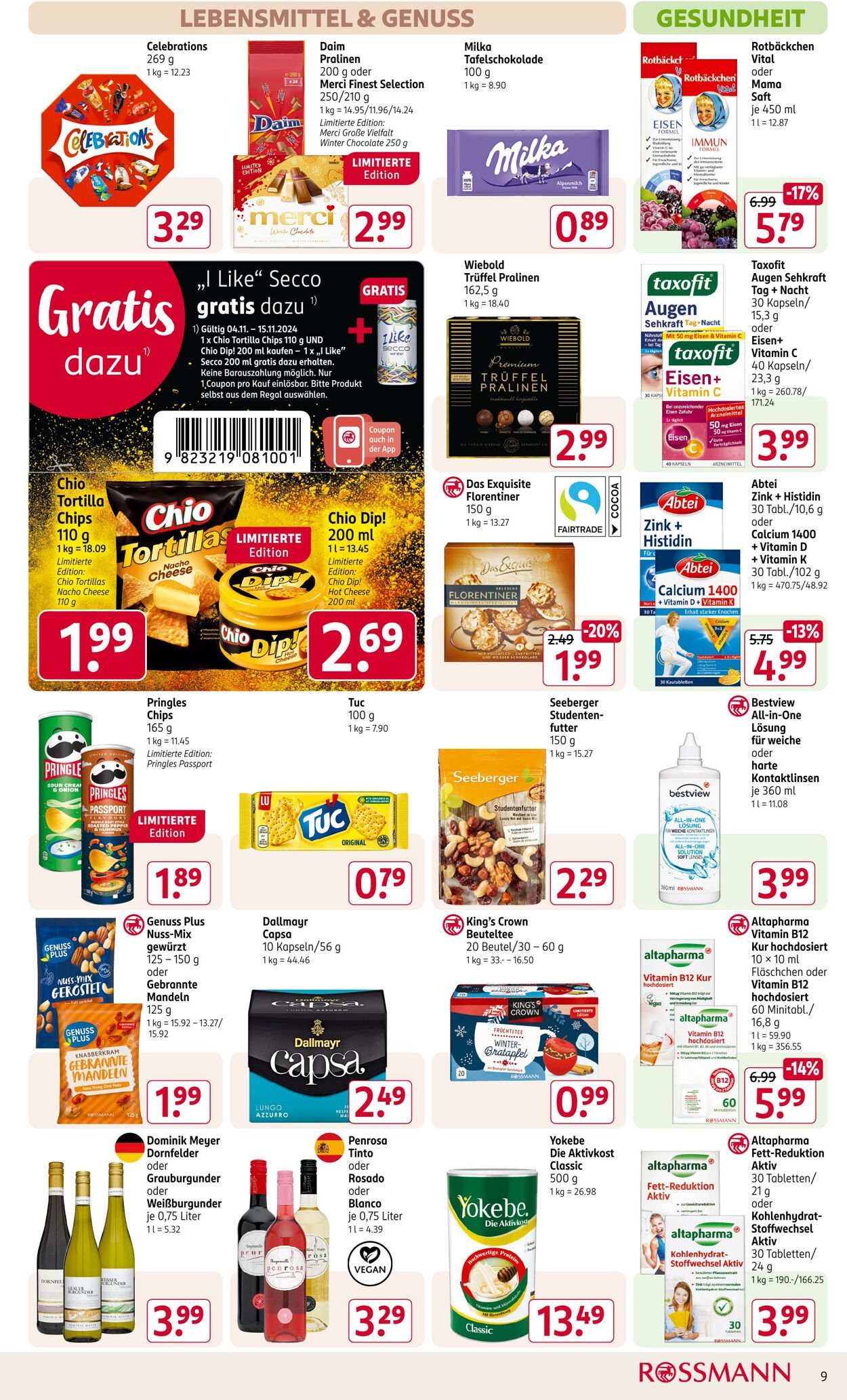 Prospekt Rossmann 04.11.2024 - 08.11.2024