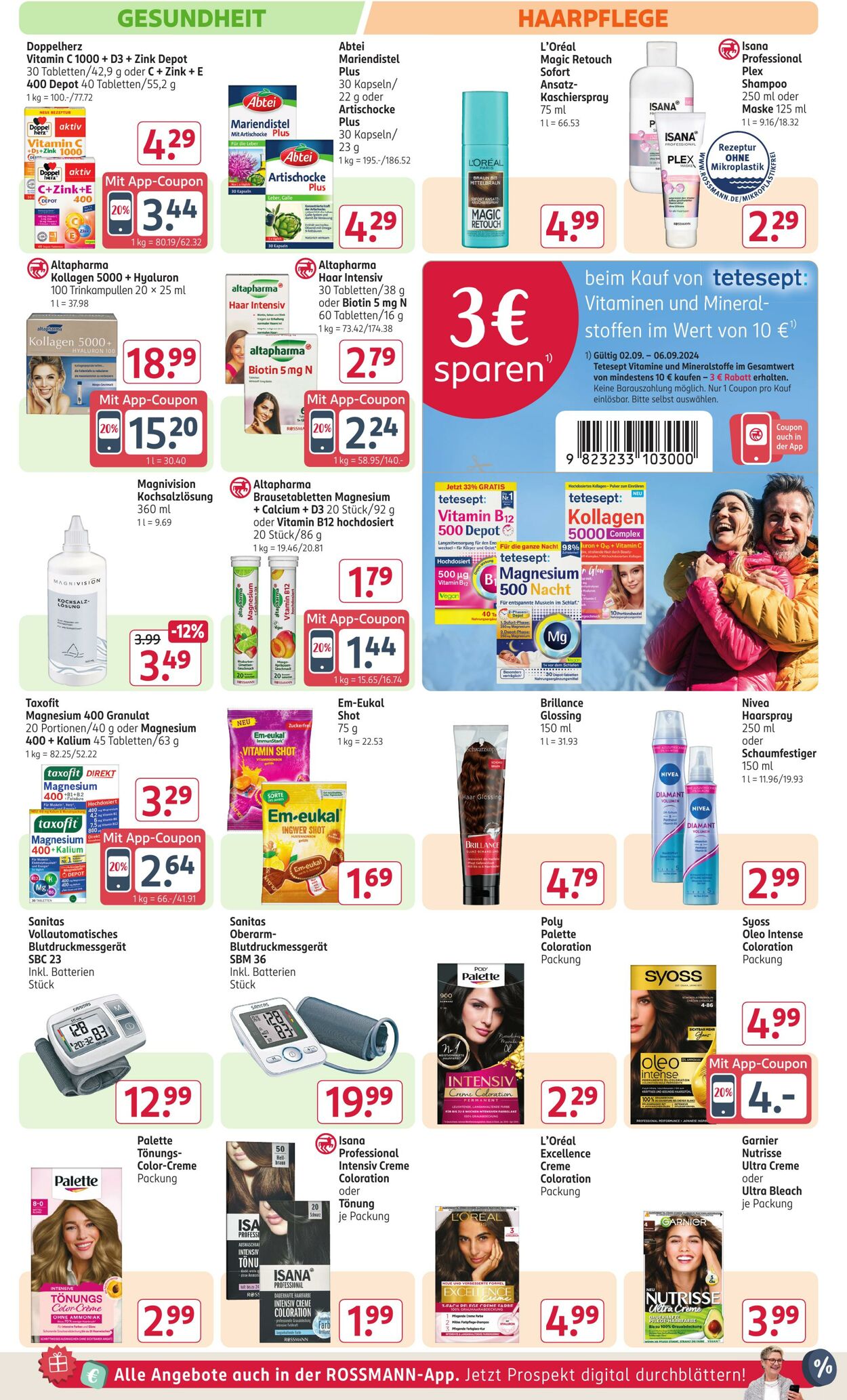 Prospekt Rossmann 02.09.2024 - 06.09.2024