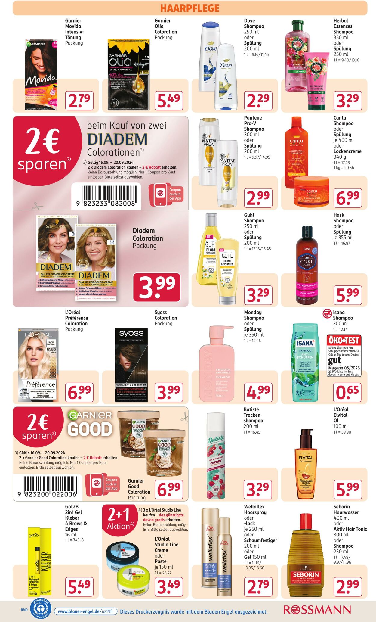 Prospekt Rossmann 16.09.2024 - 20.09.2024