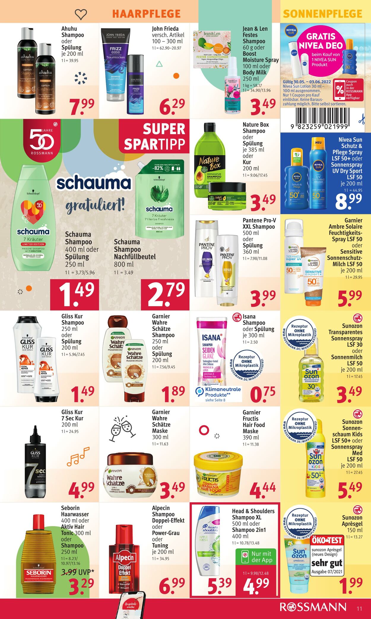 Prospekt Rossmann 30.05.2022 - 03.06.2022