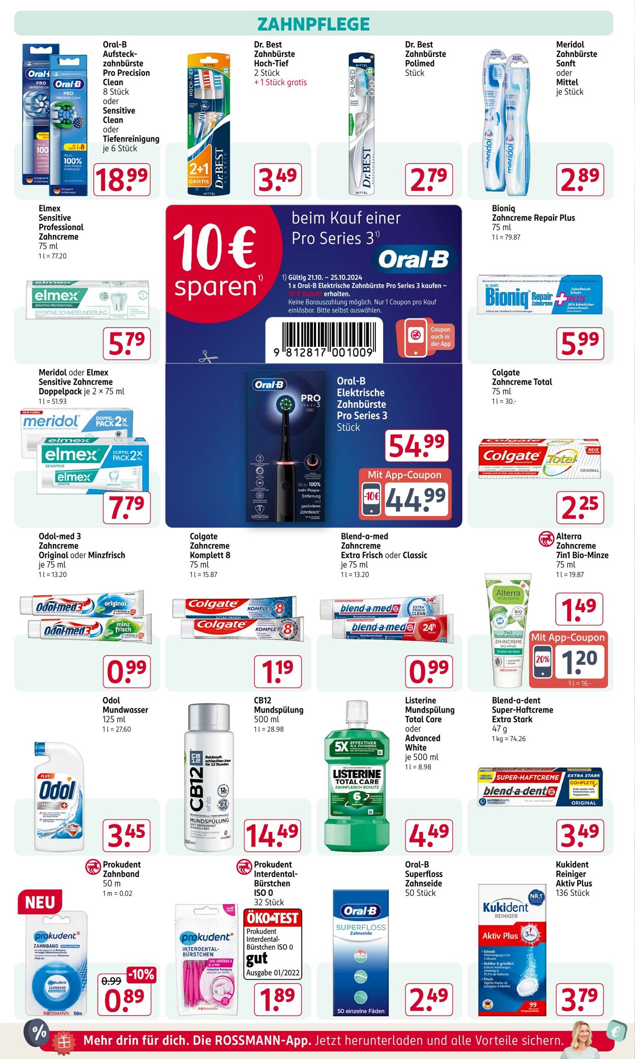 Prospekt Rossmann 21.10.2024 - 25.10.2024