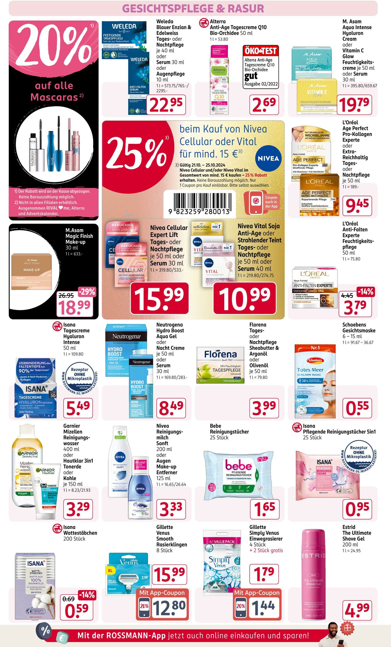 Prospekt Rossmann 21.10.2024 - 25.10.2024