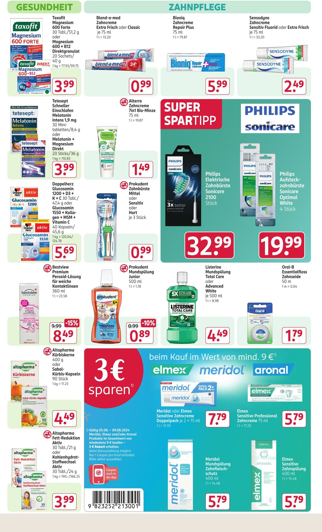 Prospekt Rossmann 05.08.2024 - 09.08.2024