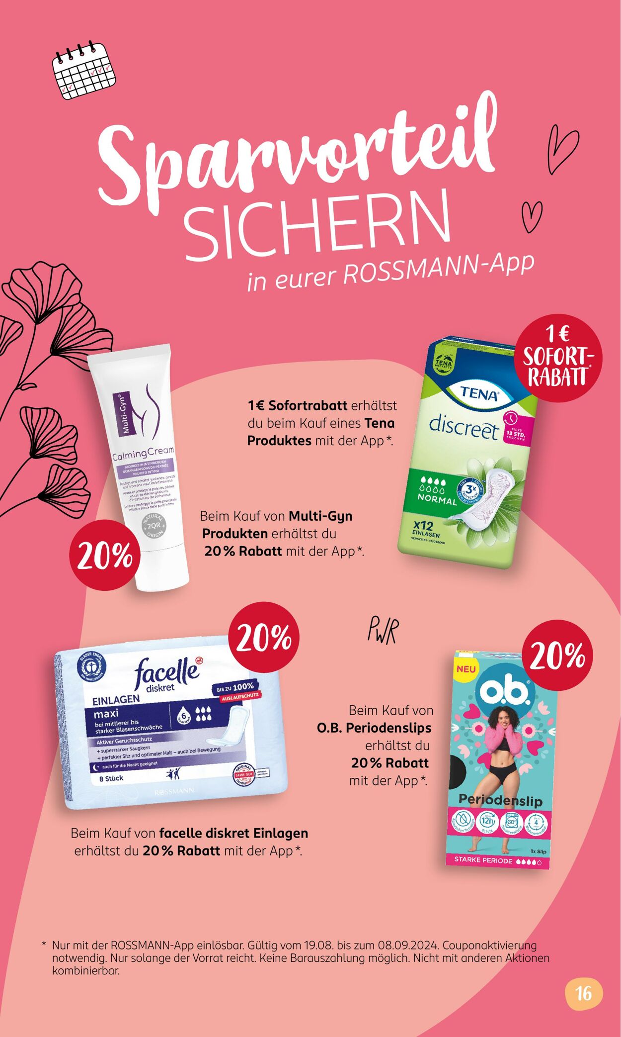 Prospekt Rossmann 19.08.2024 - 08.09.2024