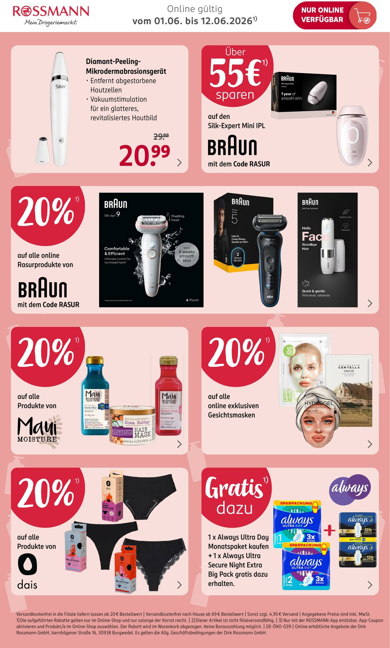 Prospekt Rossmann 01.06.2026 - 06.06.2026
