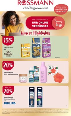 Prospekt Rossmann 17.03.2025 - 31.03.2025