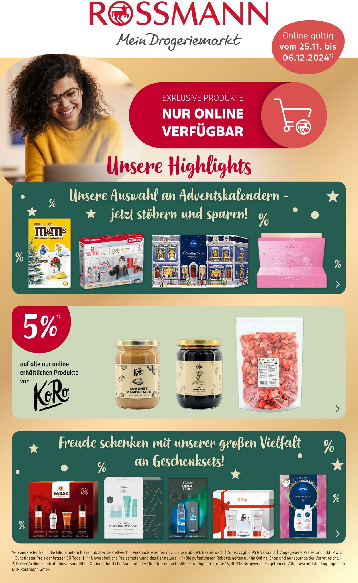 Prospekt Rossmann 25.11.2024 - 06.12.2024