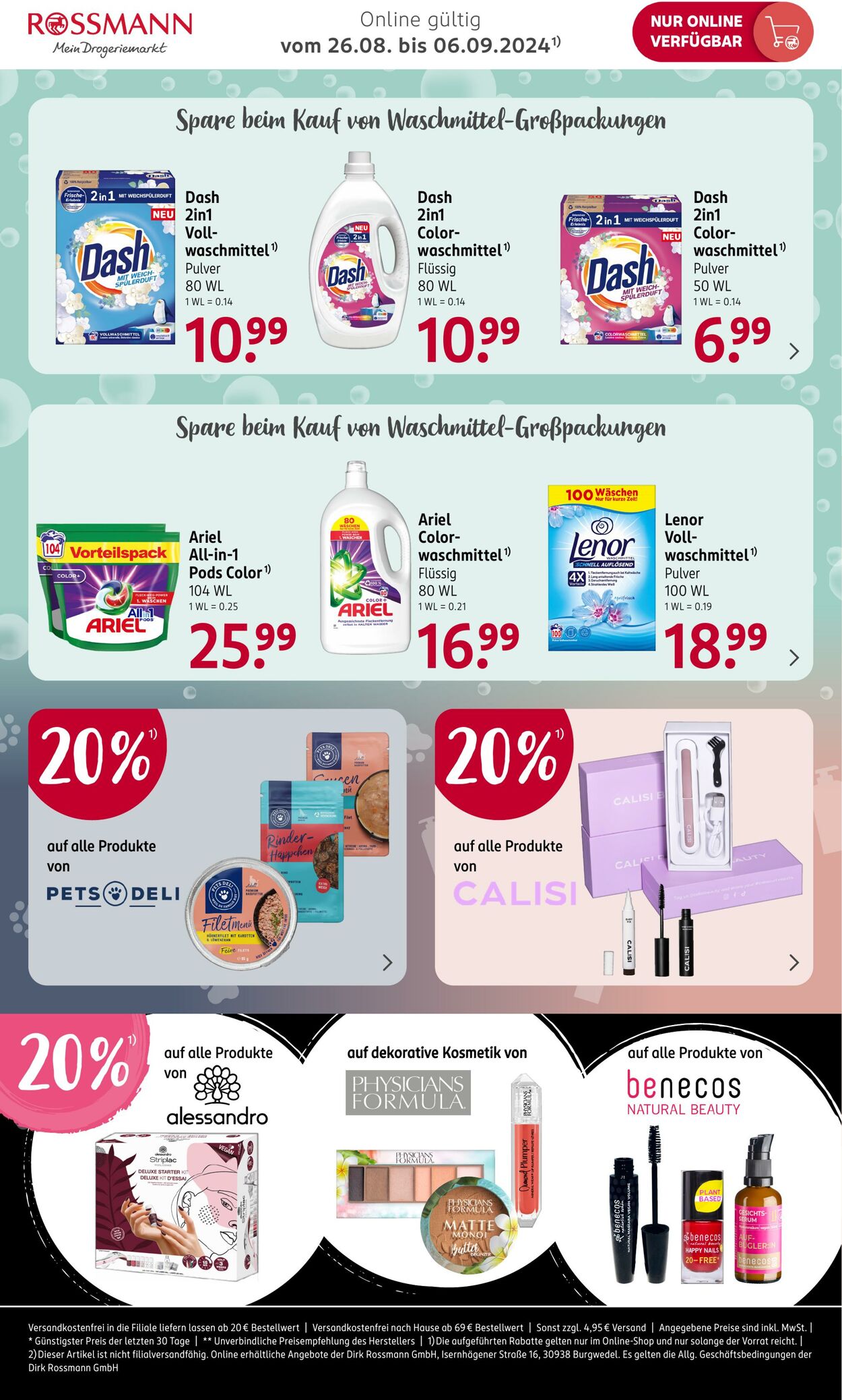 Prospekt Rossmann 26.08.2024 - 06.09.2024