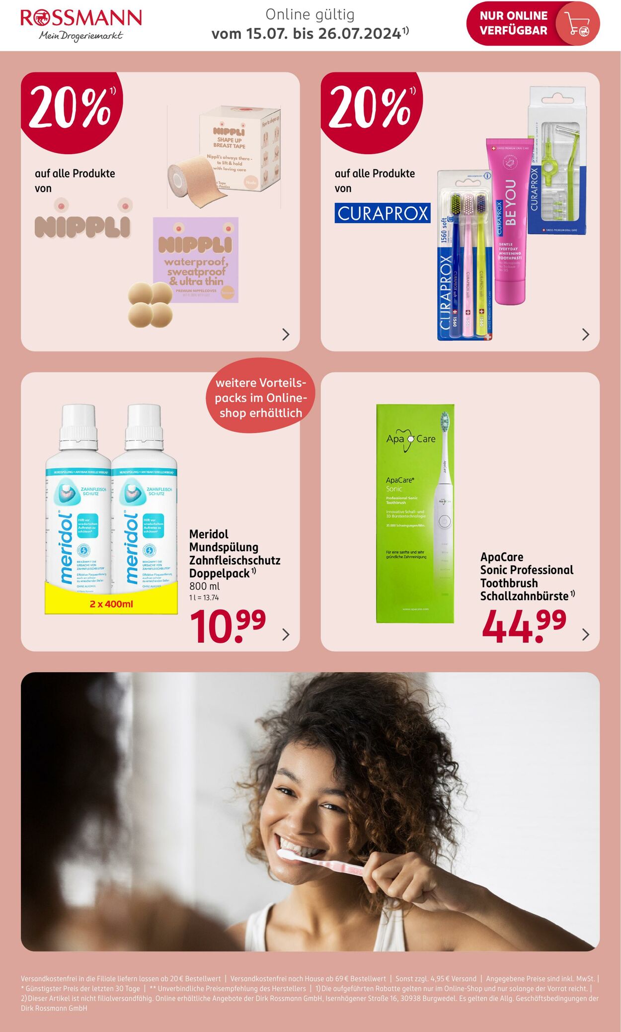 Prospekt Rossmann 15.07.2024 - 26.07.2024