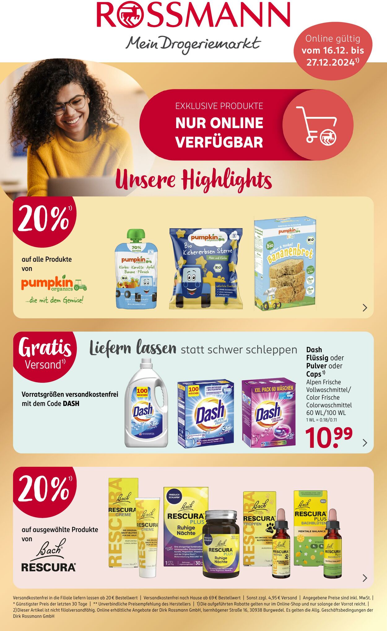 Prospekt Rossmann 16.12.2024 - 27.12.2024