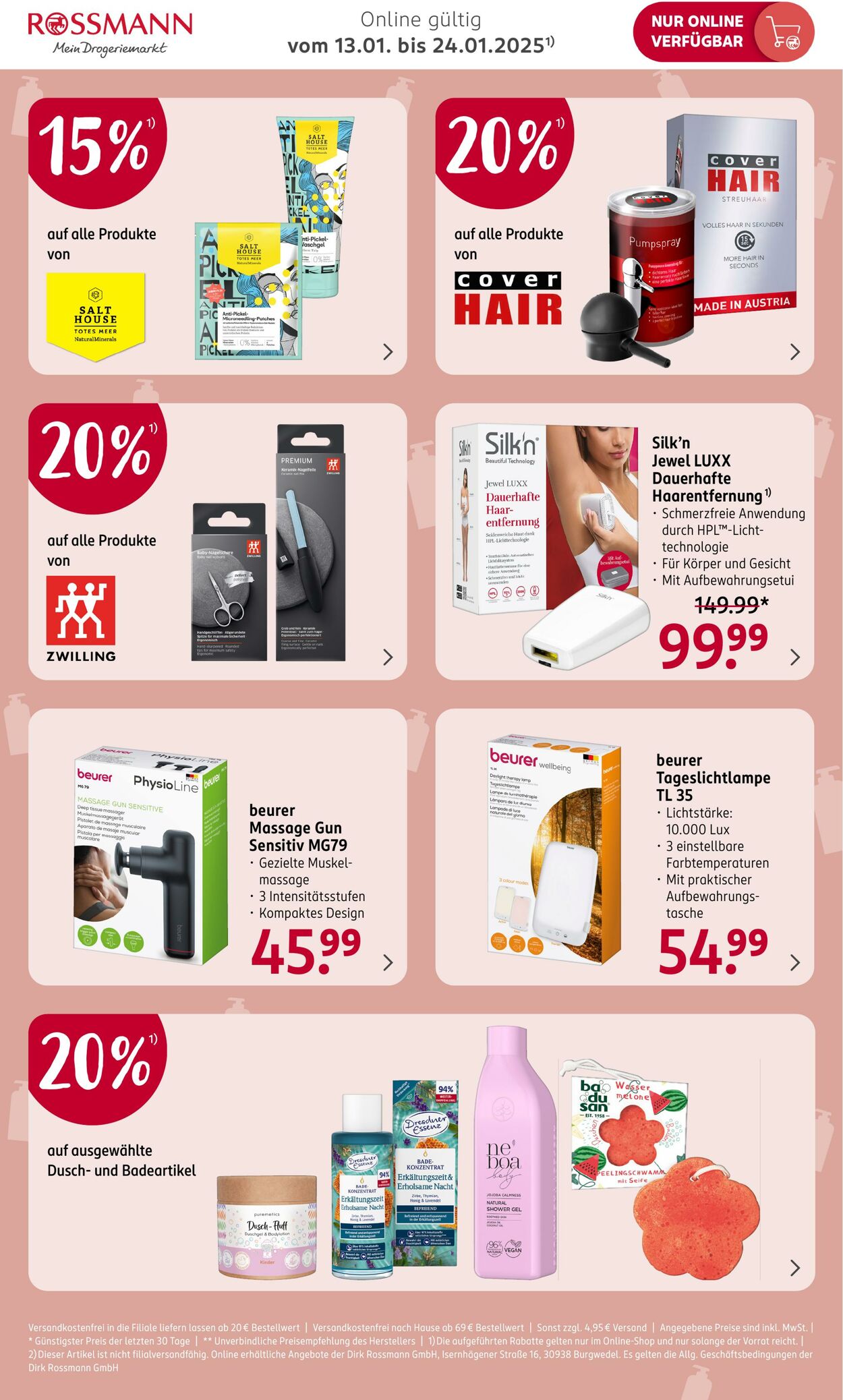 Prospekt Rossmann 13.01.2025 - 24.01.2025