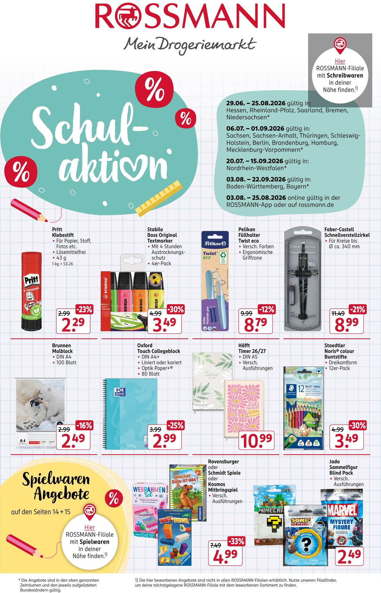 Prospekt Rossmann 29.06.2026 - 04.07.2026